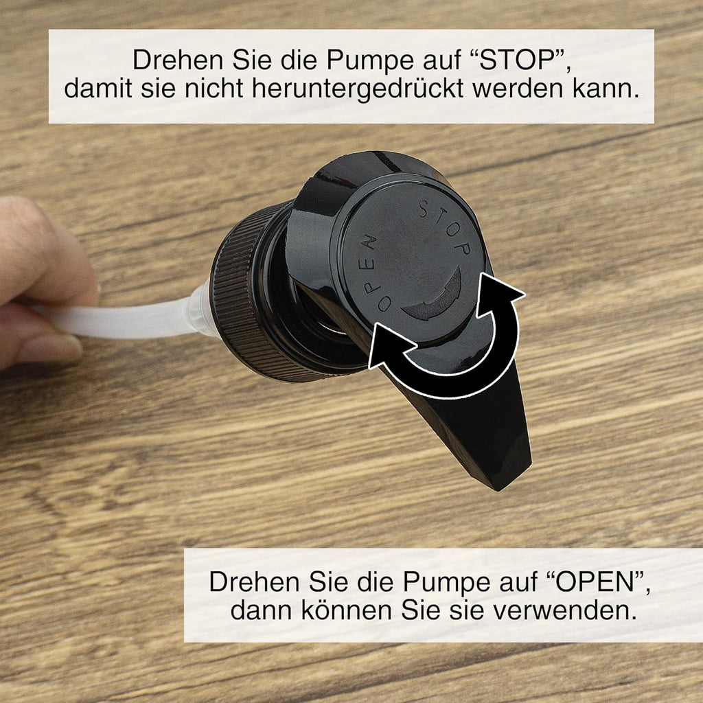 Ezebesta 500 ml Soap Dispenser with 22 Black Labels Minimalist Luxury Upscale Matte Black Lotion Dispenser