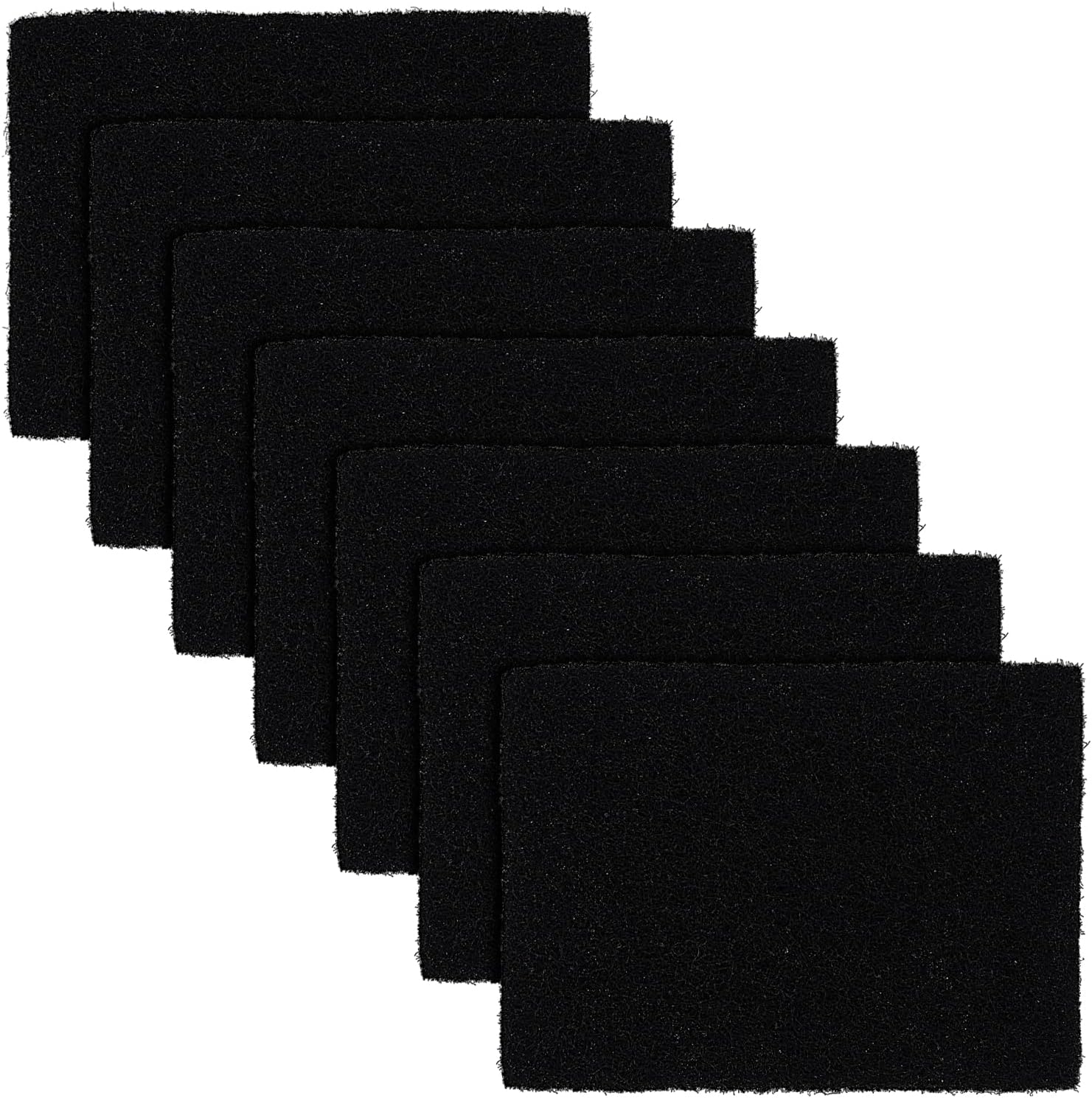 Ezebesta 7 Stücke Aktivkohlefilter für Küchenmüllkomposter Filter Abfallbehälter Geruchsfilter Kohlefilter Biomülleimer